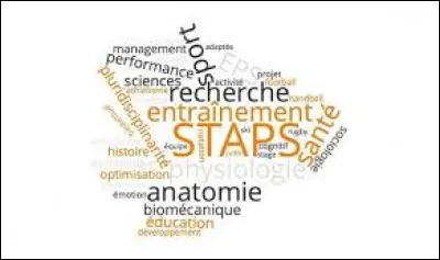 As-tu l'intention de faire STAPS ?
