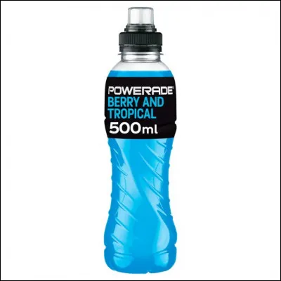 Dans les grandes surfaces, on peut trouver du ''Powerade'' rouge.