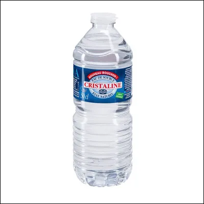La ''Cristaline'' fait partie des eaux minérales.