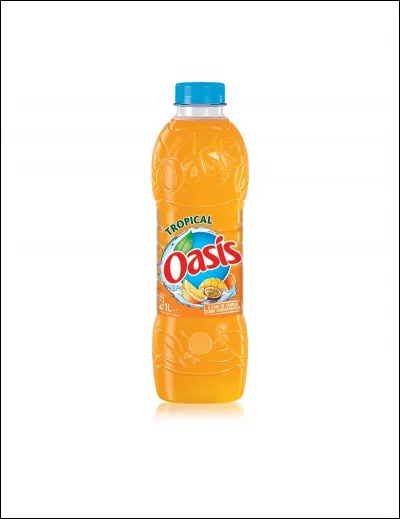 Dans les grandes surfaces, on peut trouver de ''l'Oasis tropical'' en canettes.