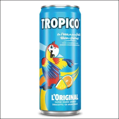 Le ''Tropico'' est à base de jus de fruits et d'eau.