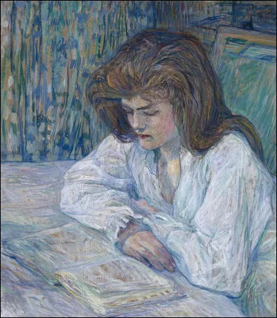 Quel peintre est l'auteur du tableau "La Liseuse" ?