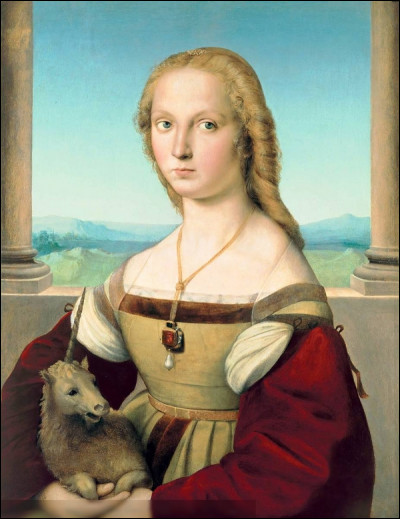 Quel peintre italien de la Renaissance a réalisé le portrait "La Dame à la licorne" ?