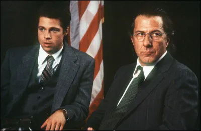 Dans quel film peut-on voir Brad Pitt & Dustin Hoffman ?