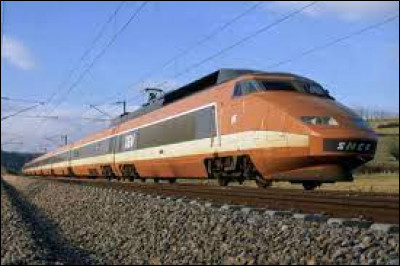Le premier TGV roule, en septembre 1981, sur la ligne...
