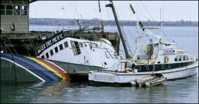 Un bateau de Greenpeace est coulé en Nouvelle-Zélande par la France en 1985. Quel est son nom ?