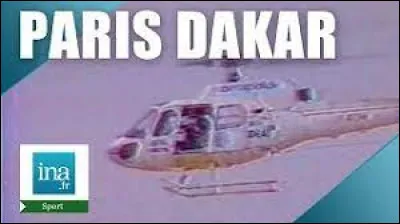 Avec qui Thierry Sabine se tue-t-il en hélicoptère, en janvier 1986, pendant le Paris-Dakar ?