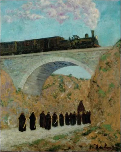 Quel pourrait être le titre de cette peinture de Darío de Regoyos en 1904 visible au musée de Bilbao ?