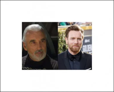 Dans quel film peut-on voir Ewan McGregor & Christopher Lee ?