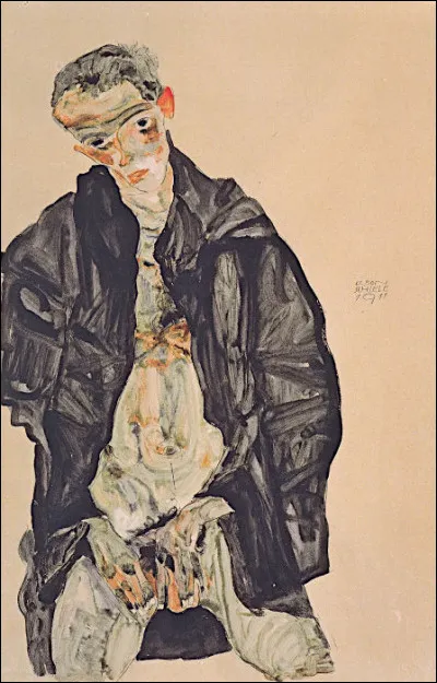 Egon Schiele > C'est un autre peintre autrichien [lequel ?] qui l'avait pris sous son aile, auquel il devait succéder à la tête du mouvement Sécession. Le succès étant en vue, sa femme meurt en couche de la grippe espagnole : il la suit 3 jours plus tard, à l'âge de ... (Complétez !)