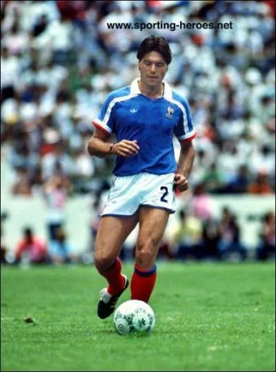 Quel est cet ancien joueur de l'quipe de France ?