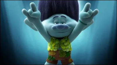 Quel chanteur a fait la voix française de Branche dans "Les Trolls" ?