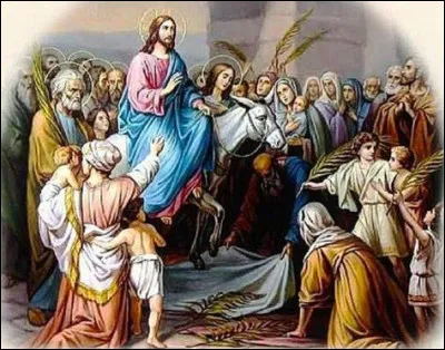 Quel hymne chante-t-on traditionnellement lors de la procession des rameaux ?