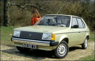 Quelle est cette auto française sortie en 1978 ?