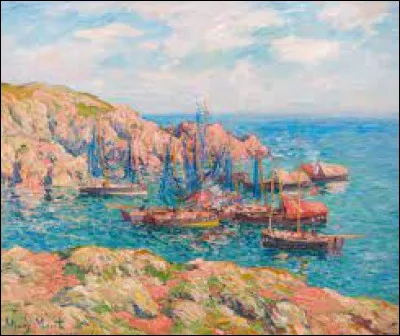 Qui a peint "L'anse de Groix" ?