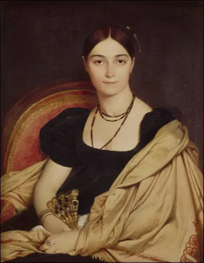 Quel peintre français a réalisé la toile "Madame Duvaucey" ?