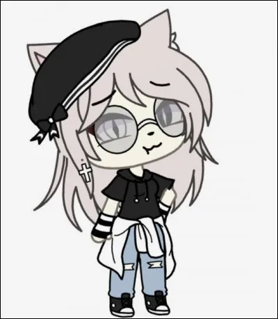 Quelles couleurs y a-t-il sur son chapeau ?