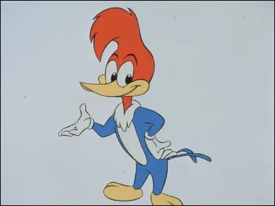 Quel est le nom de ce pic-vert ou pivert de dessin animé ?