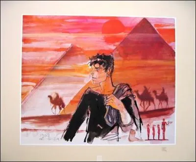 Qui a dessin Corto Maltese 'El Giza' ?
