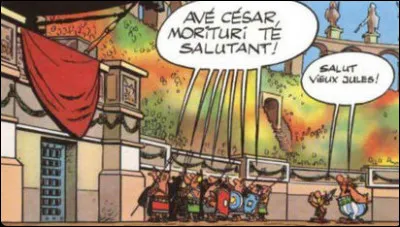 Et qu'en est-il du célèbre "serment du gladiateur", avant le combat ?
