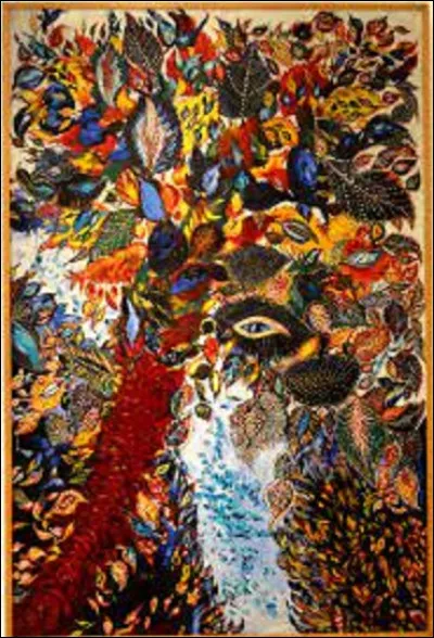 De ces trois naïfs lequel, ou laquelle, a réalisé cette peinture à l'huile intitulée ''L'Arbre de Paradis'', entre 1928 et 1930 ?