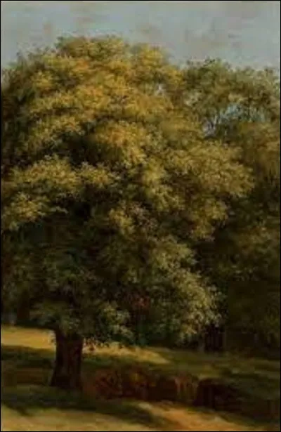 Vers 1775, quel néo-classique a réalisé cette toile intitulée ''Le Grand Arbre'' ?