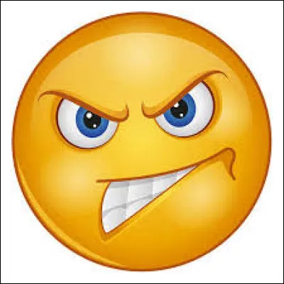 Ce smiley a l'air content.