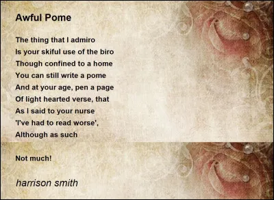 Tu dois réciter un poème devant ta classe, que fais-tu ?