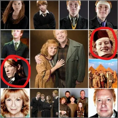 Comment s'appellent les deux plus grand frères de Ron ?