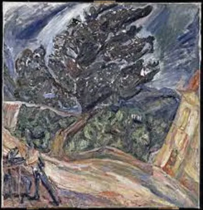 ''Le Gros Arbre bleu'', est une toile exécutée entre 1920 et 1921. Quel membre de l'École de Paris a peint ce tableau ?