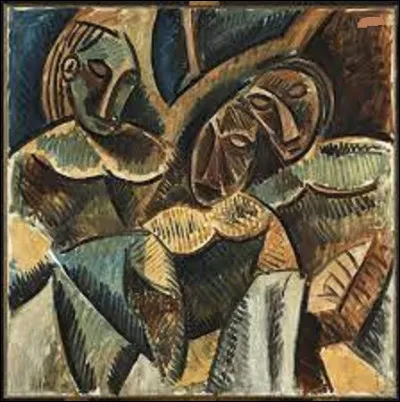Notamment cubiste, quel artiste a réalisé ce tableau nommé ''Trois figures sous un arbre'', pendant l'hiver 1907-1908 ?