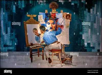 A partir de quelle décennie la figuration fait-elle sont retour dans les autoportraits ?