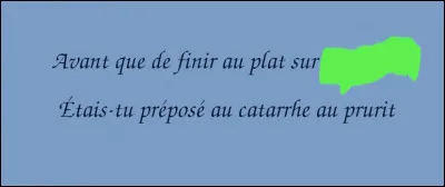 C'est peut-être en Bretagne, alors...
