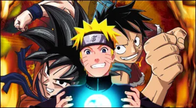 Voici enfin les trois mastodontes du monde des mangas ! J'ai nommé les chefs-d'uvre de Kishimoto, Oda et Toriyama. Reconstituez qui a écrit quoi, respectivement :