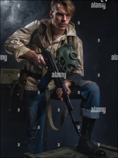 Quelle que soit ta décision, tu rencontres un homme armé. Quelle est ta réaction ?