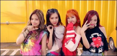 Quelle est la couleur des cheveux de Lisa dans le M/V "As If It's Your Last" ?