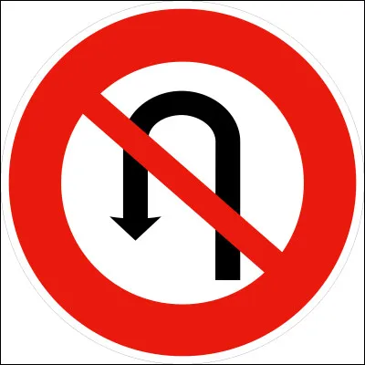 Que signifie ce panneau de signalisation routière ?