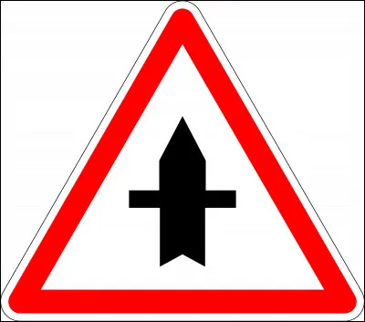 Que signifie ce panneau de signalisation routière ?