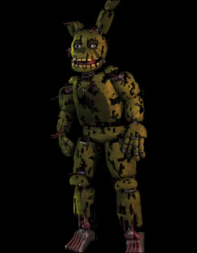 Qu'est-ce qui se trouve à l'intérieur de Springtrap ?