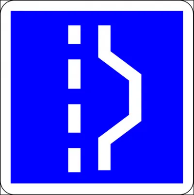 Que signifie ce panneau de signalisation routière ?