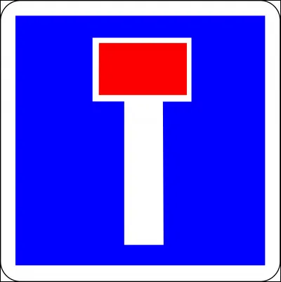 Que signifie ce panneau de signalisation routière ?