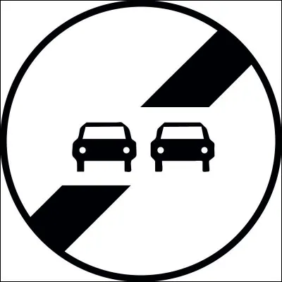 Que signifie ce panneau de signalisation routière ?