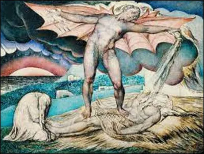 Peinture : 
Quel romantique anglais a réalisé cette peinture intitulée ''Satan aggrave les plaies de Job'', vers 1826 ?