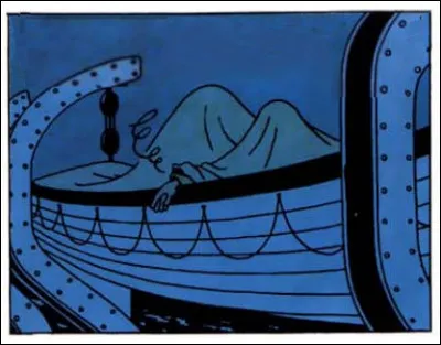 En attendant, quelqu'un s'est mis dans une drôle de galère... ou de canot, plus précisément ! Qui donc ?