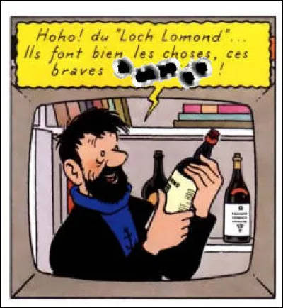 Tandis que le capitaine, toujours en proie à ses démons, ne pense qu'à remercier ... (qui donc ?)