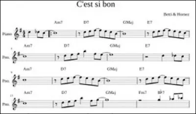 Qui interpréta cette chanson : 
"C'est si bon
De partir n'importe où,
Bras dessus, bras dessous" ?