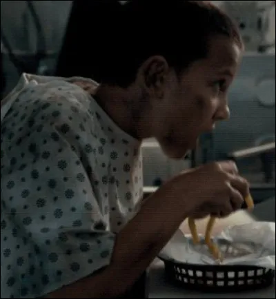 Où Onze a-t-elle volé des frites ?