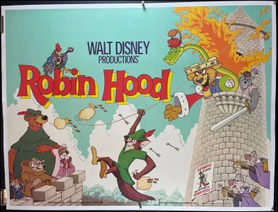 "Robin des bois" a été le premier film Disney sans aucun personnage humain.
