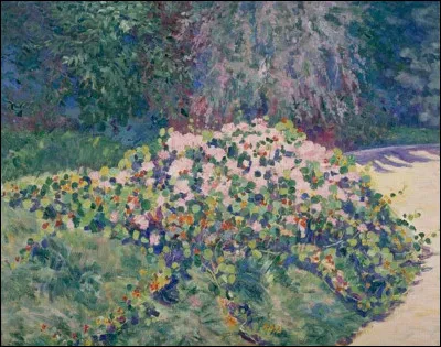 Qui a peint "Corbeille de géraniums" ?