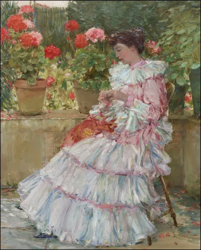 Qui a peint "Géraniums" ?